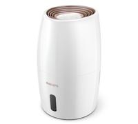 Philips Evaporative Humidifier 2000 Series, NanoCloud Hygienic Humidification, 99,97% less bacteria, 200ml/h, 2L Water Reservoir, Ultra Quiet (33dB),3 Speeds, Auto&Sleep Mode, Timer, White (HU2716/10)