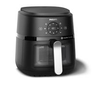Philips 2000 series NA221/00 fryer Single 4.2 L Stand-alone 1500 W Hot air fryer Black, Silver
