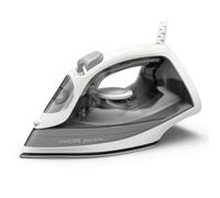 Philips 2000 Series Steam Iron - Up to 25 g/min Continuous Steam. 2000W. Water Tank 250 ml. Quick Steaming. 4 Settings. Ceramic Sole. Lightweight for Easy Ironing. Grey (DST2020/80)