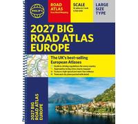 Philip's 2027 Big Road Atlas of Europe