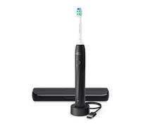 Philips Sonicare 2000 Series Electric Toothbrush - Sonic Toothbrush with 2 Intensity Levels, EasyStart Feature, SmarTimer, 14-Day Runtime, Travel Case, Black, Model HX4023/02, [New]
