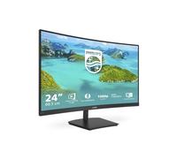 Philips E Line 241E1SCA/00 computer monitor 59.9 cm (23.6") 1920 x 1080 pixels Full HD LCD Black