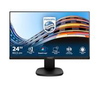 Philips 243S7EHMB - 24 Inch FHD Monitor, 60Hz, 5ms, IPS , Height Adjust, Speakers (1920 x 1080, 250 cd/m², HDMI / VGA )