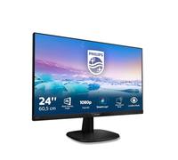 Philips 243V7QDSB - 24 inch FHD Monitor, 75Hz, 4ms, IPS, Flicker free, Narrow border (1920 x 1080, 250 cd/m², VGA/HDMI/DVI)