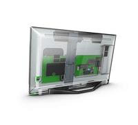Philips 24HFL3014P/12 TV 61 cm (24") HD Black. Transparent 250 cd