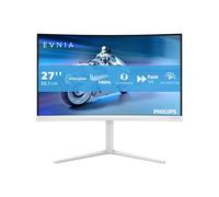 Philips Evnia 27M2C5201L - 27 inch FHD Curved Gaming Monitor, 180 Hz, 1 ms GtG, FreeSync Prem. (1920x1080, 2x HDMI 2.0, 1x DP 1.4) white