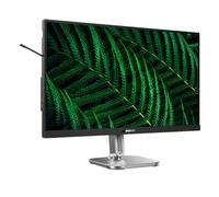 PHILIPS 27B2G5601-27 inch Quad HD monitor, height adjustable, speakers, Adaptive Sync (2560x1440, 100 Hz, 2x HDMI 1.4, 1x DisplayPort 1.2, USB-C (100W PD), USB Hub, RJ45) dark gray