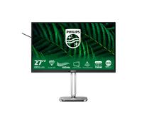 PHILIPS 27B2G5601-27 inch Quad HD monitor, height adjustable, speakers, Adaptive Sync (2560x1440, 100 Hz, 2x HDMI 1.4, 1x DisplayPort 1.2, USB-C (100W PD), USB Hub, RJ45) dark gray