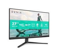 Philips 27M2N3200AM 27 inch FHD Gaming Monitor 180Hz, Fast IPS Panel, 0.5ms MPRT, Adaptive Sync, HDR10, G-Sync Compatible, Height Adjustment, Speakers, (1920x1080 HDMI 2x 2.0 DP 1x 1.4 ) Dark grey