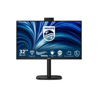 Philips 32B2U3601H WQHD Monitor 31.5" 100Hz, IPS Panel, 4ms GtG, Adaptive Sync, Height Adjustment, Speaker, Webcam Hello (2560 x 1440 HDMI, 1 x 2.0 (2.1 TMDS) DP USB Hub Black