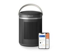 Philips 3000 Series Energy Efficient Connected Fan Heater 2000W, Up to 50% Energy Savings with EcoAI, Quiet 24 db(A), 5 Safety Features, 45° Oscillation, Dark Grey (CX3120/01)