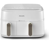 PHILIPS 3000 Series NA353/19 9L Dual Basket Air Fryer - White