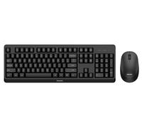 Philips 3000 series SPT6307BL/40 keyboard Mouse included Universal RF Wireless QWERTY English Black