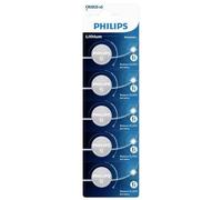Philips 3180 CR2025 Button Cells 3V Long-lasting Lithium 5-Pack