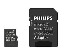 Philips 32 GB Class 10 Micro SDHC Memory Card with Adapter
