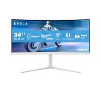 Philips 34" EVNIA 5000 34M2C5501A/00 3440x1440 Fast VA 180Hz 1ms Ambiglow Curved Widescreen Gaming Monitor