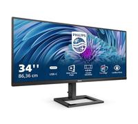 Philips E Line 346E2LAE/00 LED display 86.4 cm (34") 3440 x 1440 pixels Wide Quad HD LCD Black