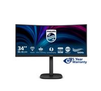 Philips 34B2U3600C 34" Curved WQHD 120Hz Monitor - USB-C, UK Stock