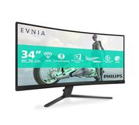 Philips Evnia 34M2C3500L/00 computer monitor 86.4 cm (34") 3440 x 1440 pixels Wide Quad HD LCD Black
