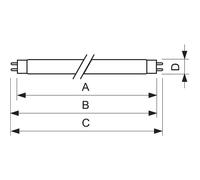 PHILIPS 3617V Linear Tube TL-D Colored 36W Green
