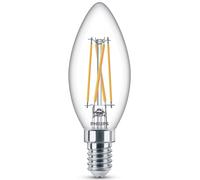 Philips E14 6W 470Lm Candle Warm White Led Dimmable Light Bulb