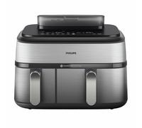 Philips 5000 Series Dual Basket Steam Air Fryer - Silver