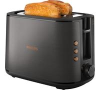 Philips 5000 Series HD2650/31 2 Slice Toaster - Black / Copper, Black