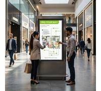Philips 55BDL3751T 55" 4K Touchscreen Kiosk Display Professional 55" touchscreen with 4K resolution, Android 13 and 20 touch points, ideal for