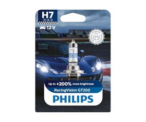 Philips 573130 RacingVision GT200 H7 car headlight bulb +200%, single blister