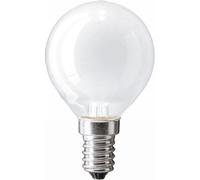 PHILIPS 60SFEMGSM Frosted Sphere E14 60W 230V