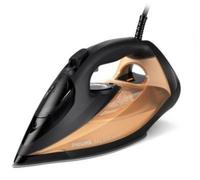 Philips Azur Séries 7000 Steam iron - 2800W, Continuous steam 50 g/min, 250 g more steam, Vertical steam, SteamGlide Elite soleplate, Black/Gold (DST7040/80)