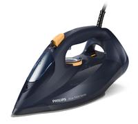 Philips 7000 Series Steam Iron, Powerful 3000W, 50g/min Steam, 250g Steam Boost, SteamGlide Elite Soleplate for Smooth Gliding, Blue/Yellow