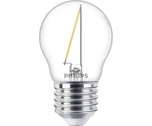 Philips 76425800 LED Bulb E27 Teardrop Shape 1.4W Warm White