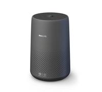 Philips 800i Series Compact Air Purifier, 49m2, HEPA and Activated Carbon Filter, Removes up to 99.9% of Viruses and Aerosols from the Air*, Black (AC0850/11)