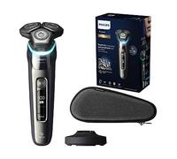 Philips 9000 Series Wet & Dry Electric Shaver with SkinIQ technology, Charging Stand & Travel case - S9974/35