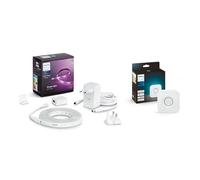 Philips Hue Smart LED Lightstrip Plus V4 2m & Bridge - N/A, White