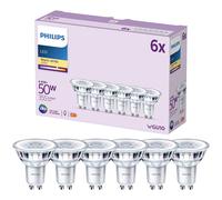 Philips 9290012178 LED GU10 Reflector Bulb 3.5W Warm White 6-Pack