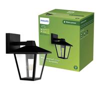 Philips 929004141601 Sunera Outdoor Wall Light Black E-27