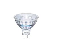 Philips A + LED Light Bulb, Transparent, Glass, Silver, GU5.3, 3 wattsW, 12 voltsV
