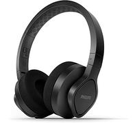 Philips A4216BK/00 On-Ear Sports Headphones Wireless (35 Hours Play Time, IP55 Dust/Water Protection, Cooling and Washable Ear-Cups), Black