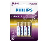Philips AA AAA 9v Lithium Batteries Ultra PP3 1.5v LR6 L91 LR03 L92 Long Expiry