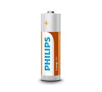 Philips AA Long Life AA 1.5V Batteries - 4 Pack (Ideal for Toys, Games, Cameras and Remote Controls)