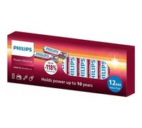 Philips Aaa Lr 3 Battery Power Alkaline - 12 Pack