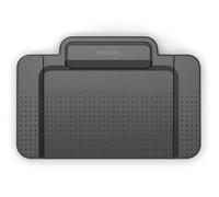 Philips ACC2310 Foot Control for Digital Dictation Systems 3 Pedals Individually Configurable Non-Slip Robust Ergonomic Design USB Anthracite