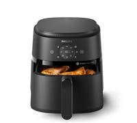 Airfryer 2000 series 4.2L - 1500W Power, RapidAir technology, Digital touchscreen, 13 cooking options, 9 preset functions, Up to 90% less fat, Black (NA229/09)