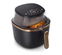 Philips Airfryer 3000 Series 7.2L, Cooking Window, 16-in-1 Airfryer, RapidAir Plus Technology, Fat Removal, HomeID Recipe App, Easy to Clean (NA342/09)