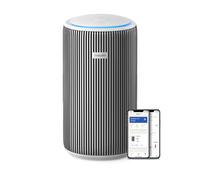 Philips Air Purifier 3200 Series - HEPA NanoProtect + Active Carbon Filter, CADR 520m³/h for 135m² Allergy sufferers, Ultra-quiet, Intelligent and Energy efficient, Silver (AC3220/10)
