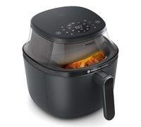 Philips Airfryer 3000 Series 6.2L, Cooking Window, 16-in-1 Airfryer, RapidAir Plus Technology, Fat Removal, HomeID Recipe Application, Easy to Clean (NA330/00)