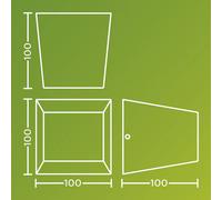 Philips Alix UltraEfficient Outdoor Wall Light 2700K 800lm Anthracite