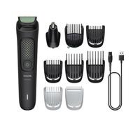 Philips Multigroom 3000 Series All-in-One 9-Piece Trimmer - Shaver and Clipper for Face, Head & Body, Self-Sharpening Skin-Friendly Blades, 12 Length Settings, Model MG3946/15